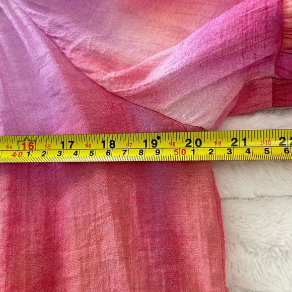 Zac & Rachel Tie-Dye Off The Shoulder Long Sleeve Blouse - Picture 5 of 11